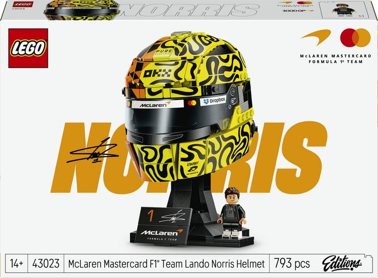 Produktbild: LEGO Editions 43023 McLaren Mastercard F1 Team Lando Norris&rsquo; Helm; Bauset