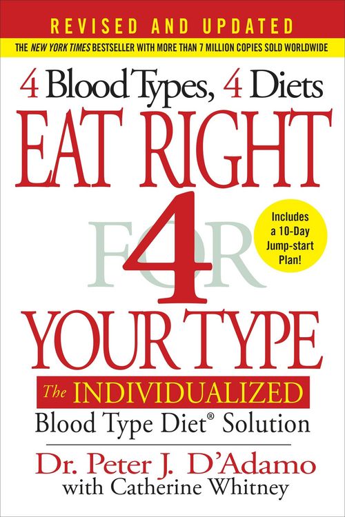 Produktbild: Eat Right 4 Your Type (Revised and Updated)