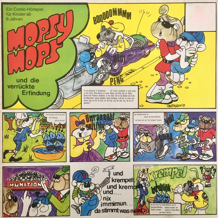 Bild vom Artikel Mopsy Mops und die verrückte Erfindung vom Autor Konrad Halver
