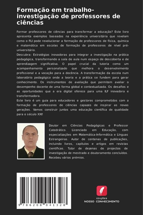 Produktbild: Forma&ccedil;&atilde;o em trabalho-investiga&ccedil;&atilde;o de professores de ci&ecirc;ncias