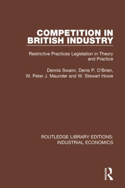 Produktbild: Swan, D: Competition in British Industry