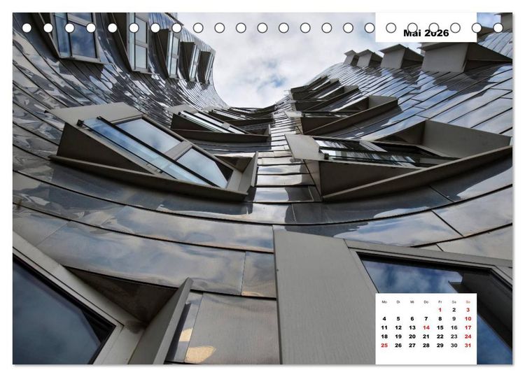 Produktbild: Moderne Architektur. Impressionen (Tischkalender 2026 DIN A5 quer), CALVENDO Monatskalender