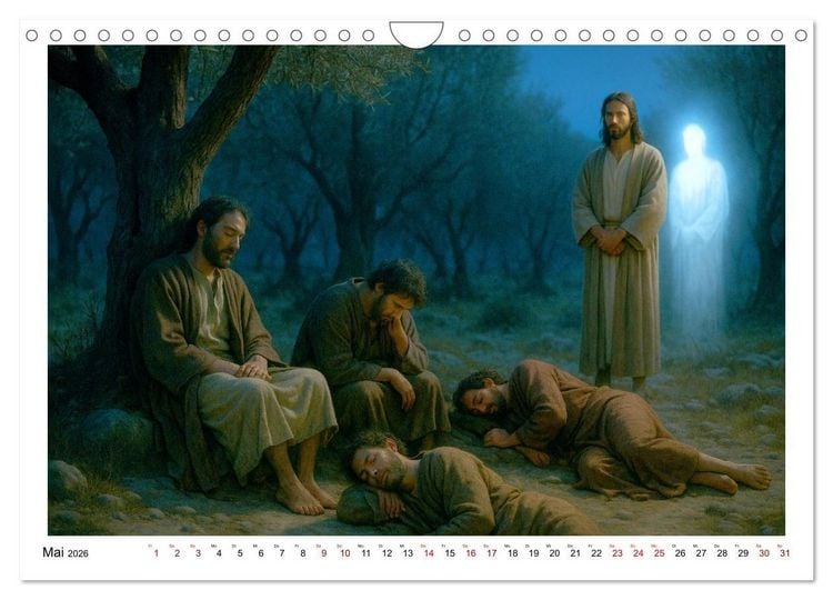 Produktbild: Mein Friede sei mit euch (Wandkalender 2026 DIN A4 quer), CALVENDO Monatskalender