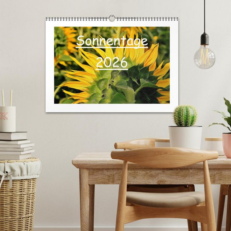 Produktbild: Sonnentage 2026 (Wandkalender 2026 DIN A3 quer), CALVENDO Monatskalender