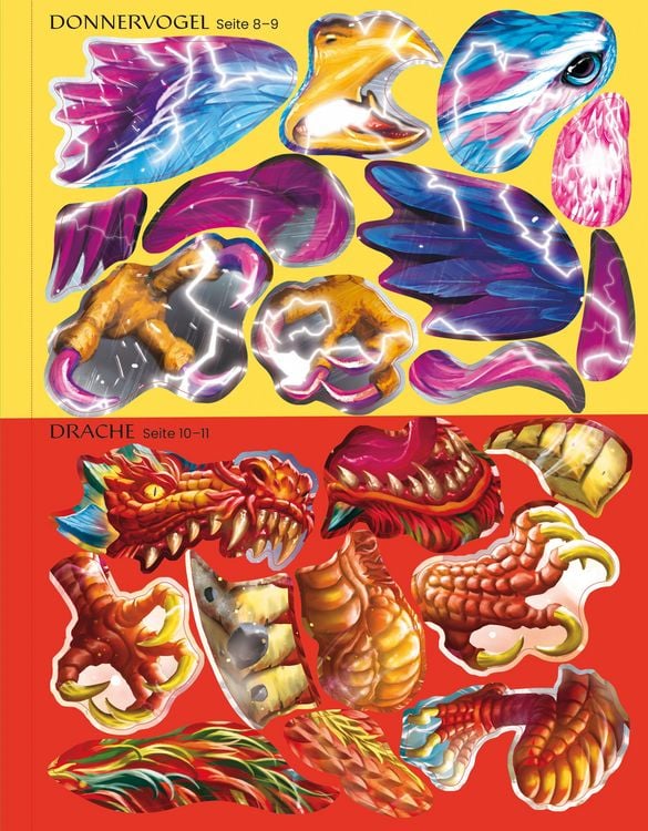Produktbild: Der gro&szlig;e Stickerspa&szlig;: Mythische Monster