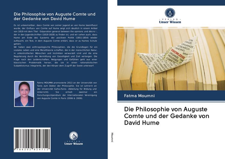 Produktbild: Die Philosophie von Auguste Comte und der Gedanke von David Hume