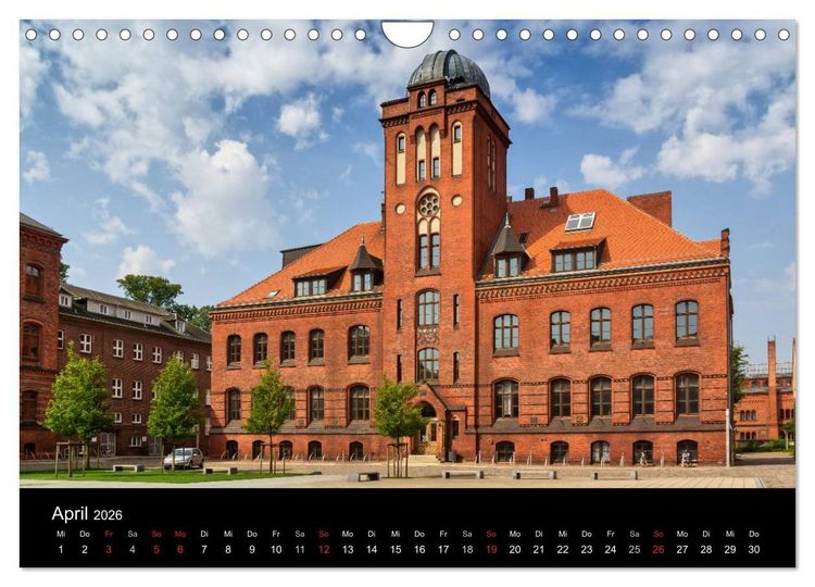 Produktbild: Univerit&auml;ts- und Hansestadt Greifswald (Wandkalender 2026 DIN A4 quer), CALVENDO Monatskalender