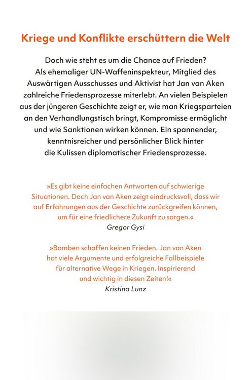 Produktbild: Worte statt Waffen