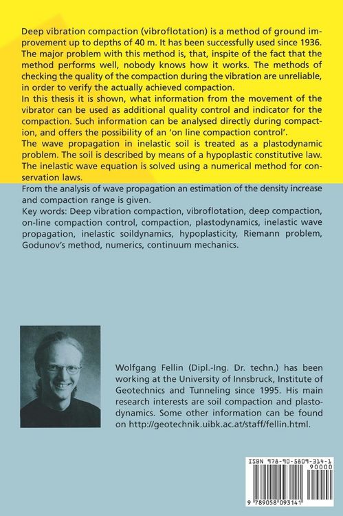 Produktbild: Rutteldruckverdichtung Als Plastodynamisches Problem / Deep Vibration Compaction as Plastodynamic Problem