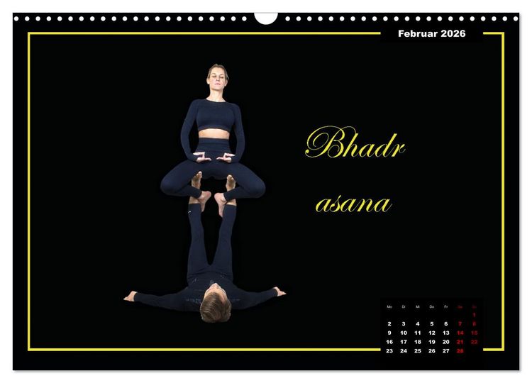 Produktbild: Yoga - Asana (Wandkalender 2026 DIN A3 quer), CALVENDO Monatskalender
