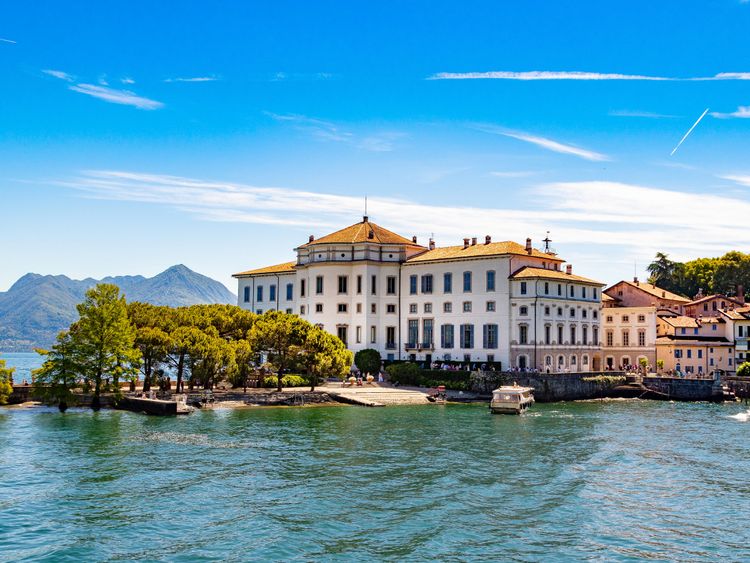 Produktbild: CALVENDO Puzzle Blick auf die Isola Bella 1000 Teile Lege-Gr&ouml;&szlig;e 64 x 48 cm Foto-Puzzle Bild von Ursula Di Chito