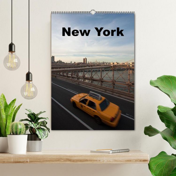 Produktbild: New York (Wandkalender 2026 DIN A2 hoch), CALVENDO Monatskalender