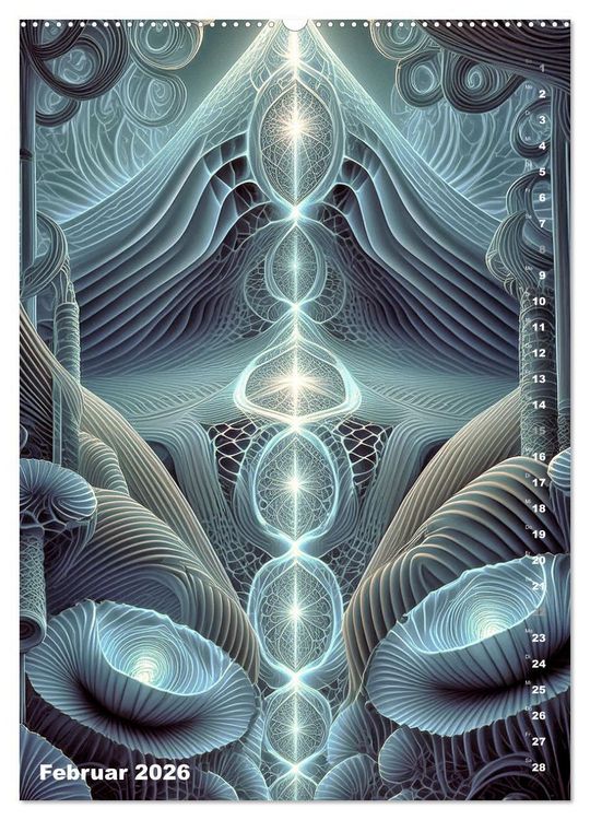 Produktbild: Surrealistische Traumwelt (Wandkalender 2026 DIN A2 hoch), CALVENDO Monatskalender