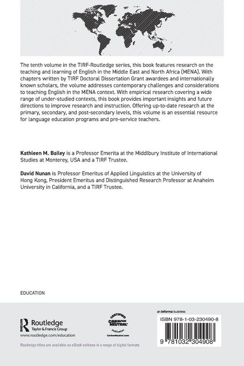 Produktbild: Research on English Language Teaching and Learning in the Middle East and North Africa