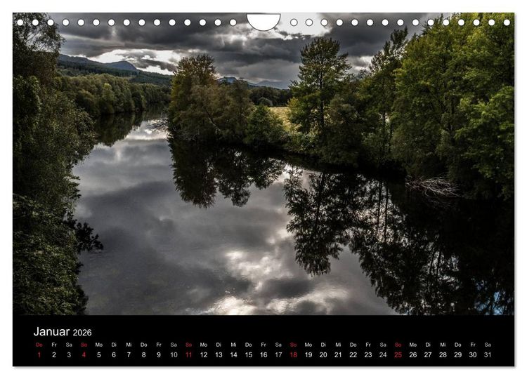 Produktbild: Die Highlands - Schottlands rauher Nordwesten (Wandkalender 2026 DIN A4 quer), CALVENDO Monatskalender