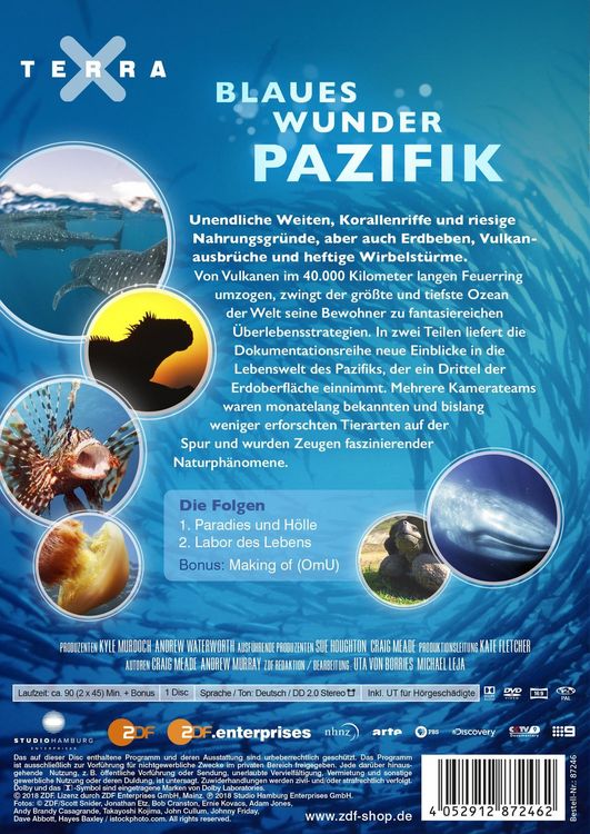 Produktbild: Terra X - Blaues Wunder Pazifik