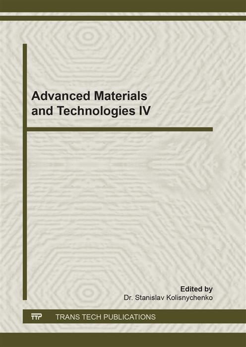 Produktbild: Advanced Materials and Technologies IV