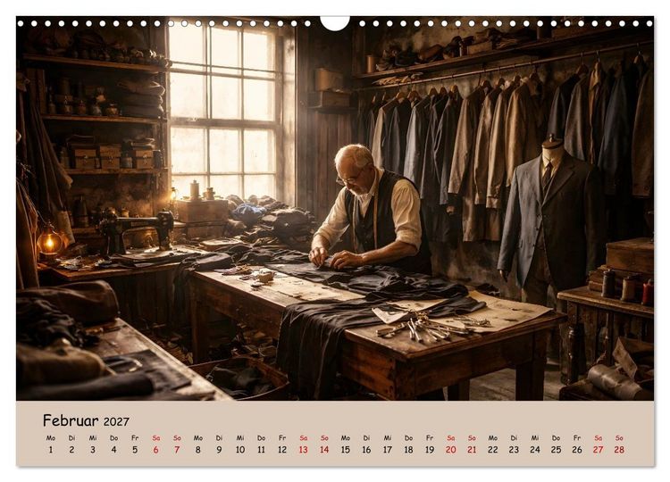 Produktbild: Ursprung: Berufe mit Geschichte. (Wandkalender 2027 DIN A3 quer), CALVENDO Monatskalender