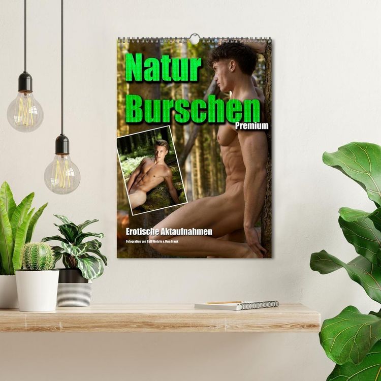 Produktbild: Naturburschen... Premium (Wandkalender 2027 DIN A3 hoch), CALVENDO Monatskalender