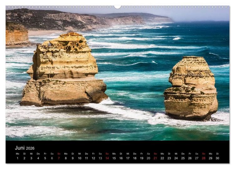Produktbild: Australien 2026 Natur und Kultur (Wandkalender 2026 DIN A2 quer), CALVENDO Monatskalender