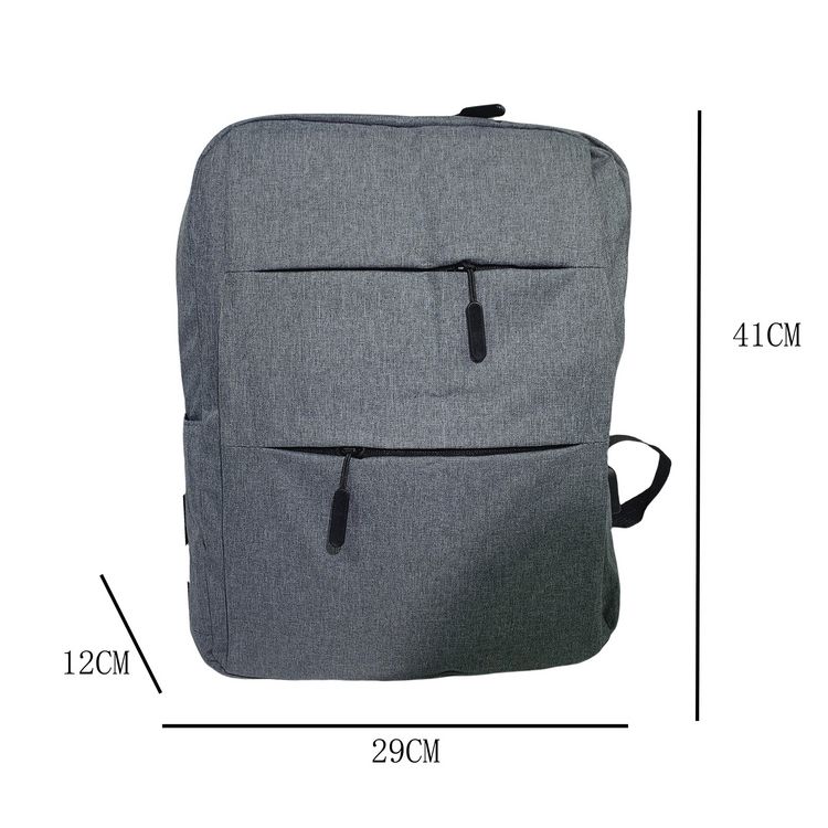 Produktbild: HTI-Living Rucksack Agosta12 grau Polyester Rucksack Agosta12 grau Polyester