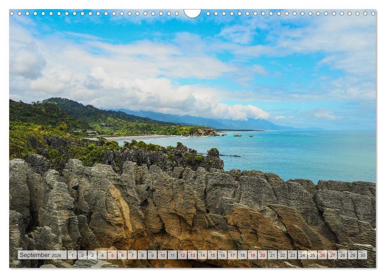 Produktbild: Breathtaking New Zealand (Wall Calendar 2026 DIN A3 landscape), CALVENDO 12 Month Wall Calendar
