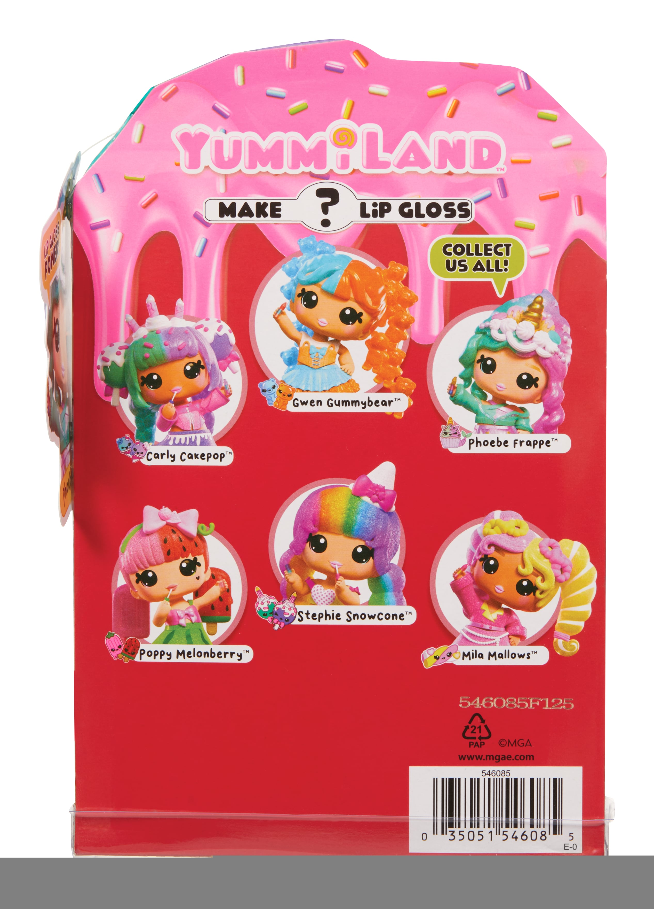 Produktbild: Yummiland Lip Gloss Doll- Mystery Color Change - Phoebe Frappe