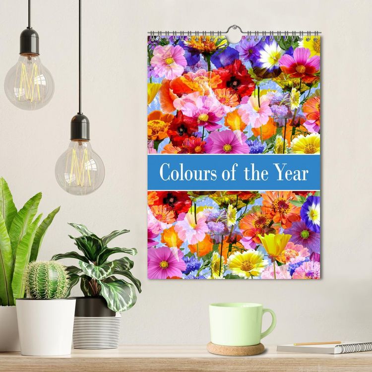 Produktbild: Colours of the Year (Wall Calendar 2026 DIN A4 portrait), CALVENDO 12 Month Wall Calendar