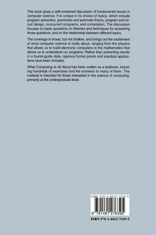 Produktbild: What Computing Is All About
