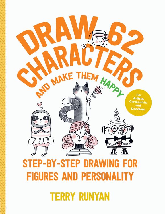 Produktbild: Draw 62 Characters and Make Them Happy