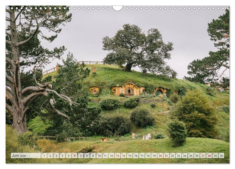 Produktbild: Neuseeland - Am Ende der Welt (Wandkalender 2026 DIN A3 quer), CALVENDO Monatskalender