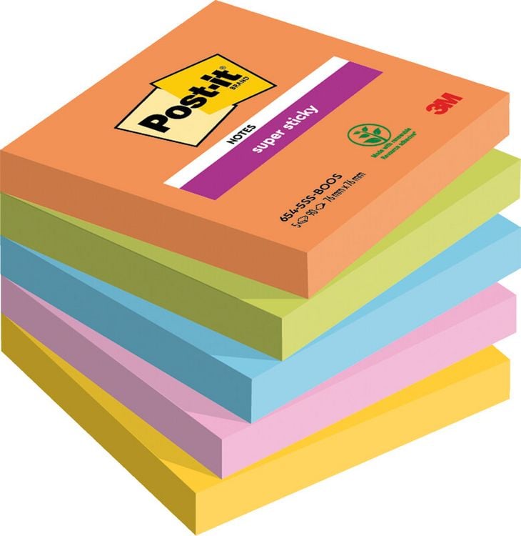 Produktbild: Super Sticky Notes 654 BOOST
