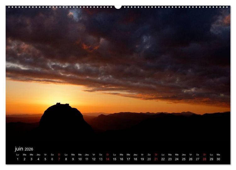 Produktbild: Ambiances Ari&egrave;ge Pyr&eacute;n&eacute;es (Calendrier mural 2026 DIN A2 vertical) calendrier de bureau