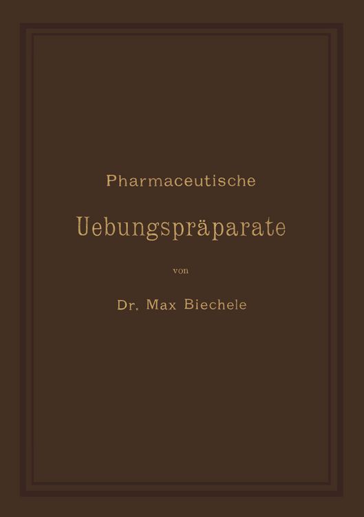 Produktbild: Pharmaceutische Uebungspr&auml;parate