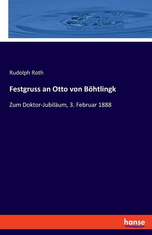 Produktbild: Festgruss an Otto von B&ouml;htlingk