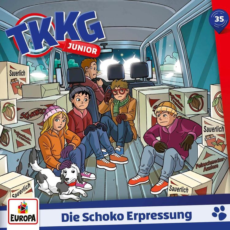 Produktbild: TKKG Junior - Die Schoko Erpressung,1 Audio-CD