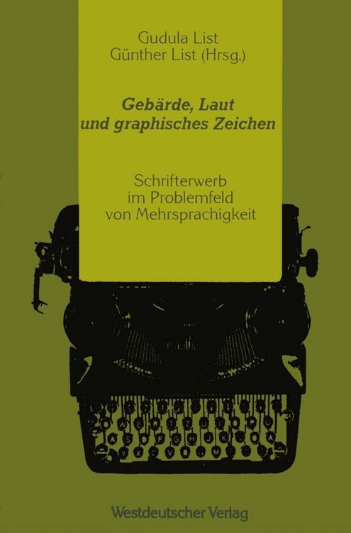 Produktbild: Geb&auml;rde, Laut und graphisches Zeichen