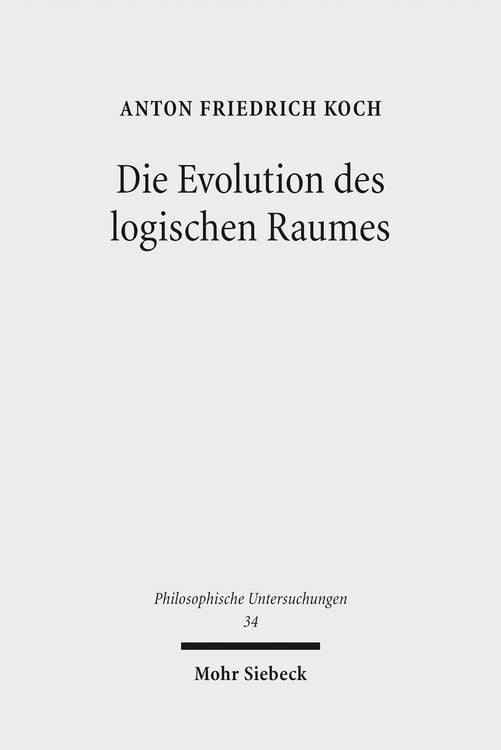 Produktbild: Die Evolution des logischen Raumes