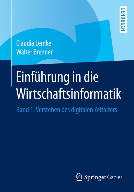 Produktbild: Einf&uuml;hrung in die Wirtschaftsinformatik