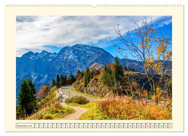 Produktbild: Sch&ouml;ne Gr&uuml;&szlig;e aus Hallein (hochwertiger Premium Wandkalender 2026 DIN A2 quer), Kunstdruck in Hochglanz