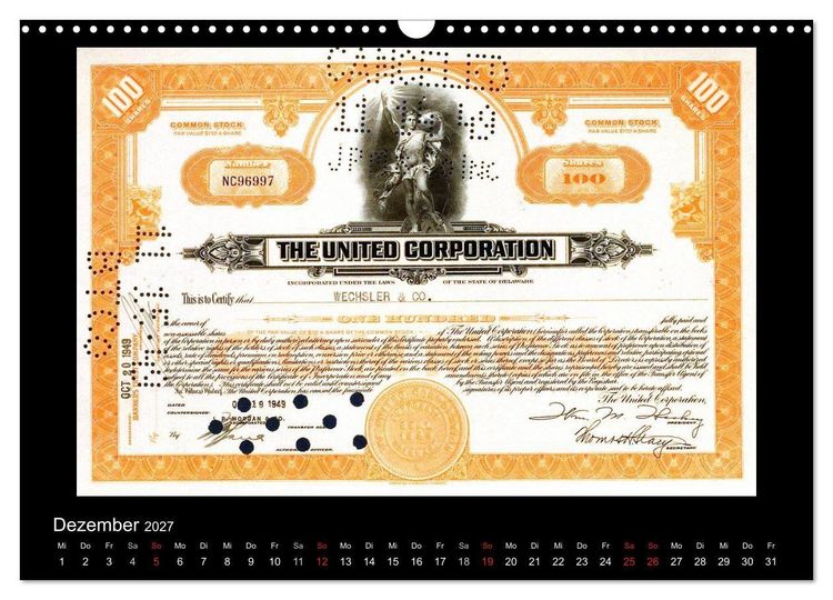 Produktbild: Vergangene Werte (Wandkalender 2027 DIN A3 quer), CALVENDO Monatskalender