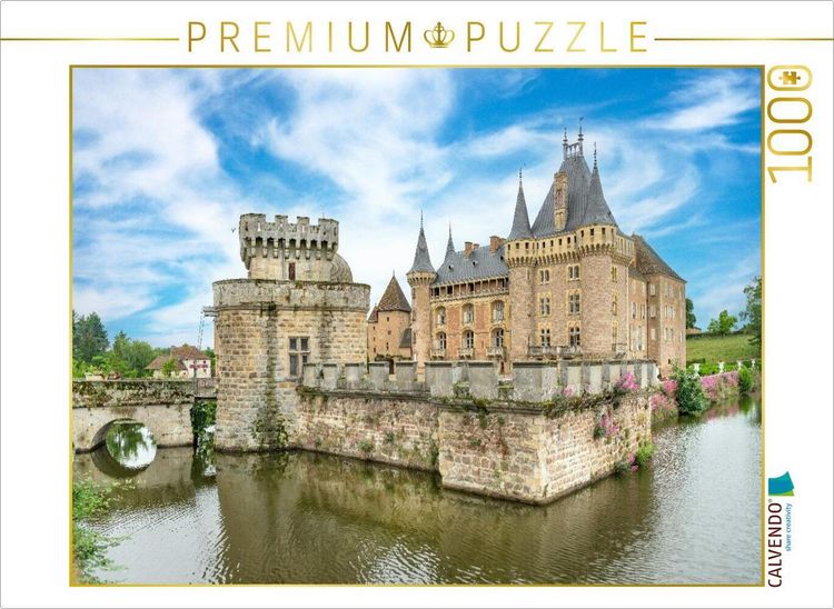 Produktbild: CALVENDO Puzzle Ch&acirc;teau de la Clayette | 1000 Teile Lege-Gr&ouml;&szlig;e 64x48cm Foto-Puzzle f&uuml;r gl&uuml;ckliche Stunden