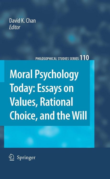 Produktbild: Moral Psychology Today