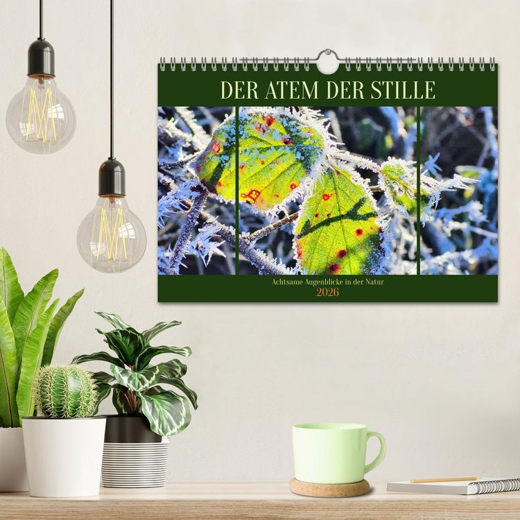 Produktbild: Der Atem der Stille - Achtsame Augenblicke in der Natur (Wandkalender 2026 DIN A4 quer), CALVENDO Monatskalender
