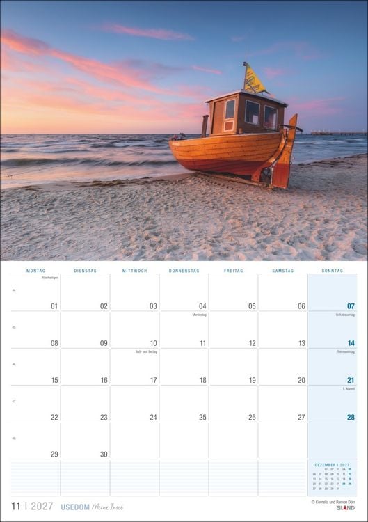 Produktbild: Usedom &hellip;meine Insel Kalender 2027
