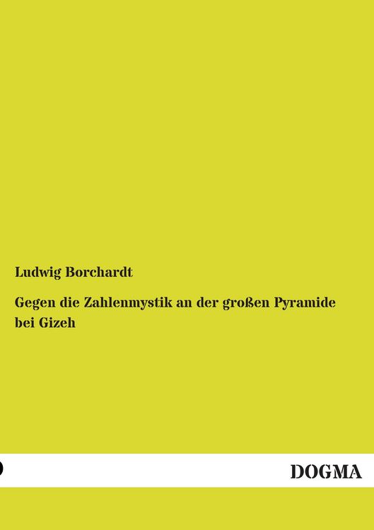 Produktbild: Gegen die Zahlenmystik an der gro&szlig;en Pyramide bei Gizeh