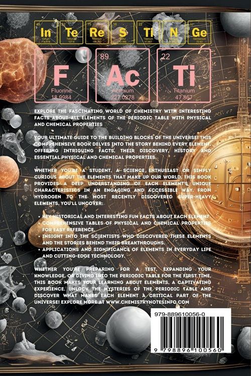 Produktbild: Interesting Facts About All Elements of Periodic Table