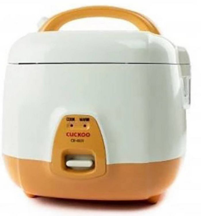 Produktbild: Cuckoo CR-0331 Reiskocher Wei&szlig;, Orange