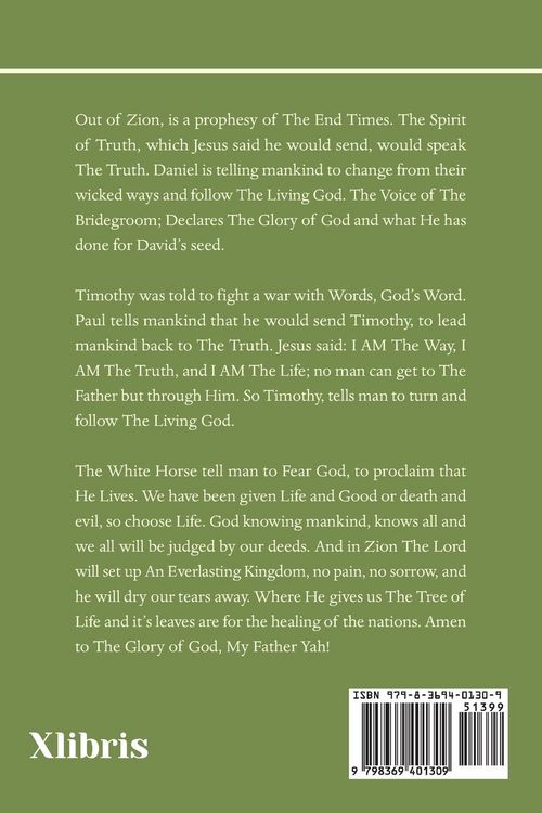 Produktbild: Out of Zion the Spirit of Truth the Voice of the Bridegroom