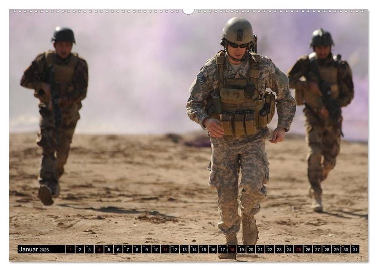 Produktbild: Spezialeinheiten &bull; U.S. Special Forces (Wandkalender 2026 DIN A2 quer), CALVENDO Monatskalender